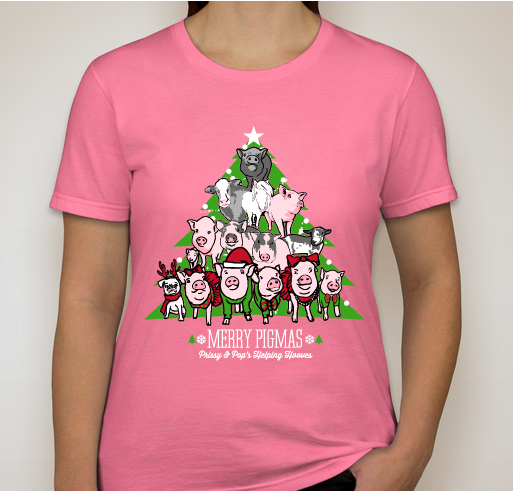 Prissy and Pop’s Helping Hooves Fundraiser Fundraiser - unisex shirt design - front
