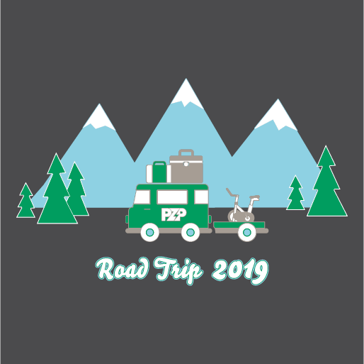 PZP Road Trip shirt design - zoomed