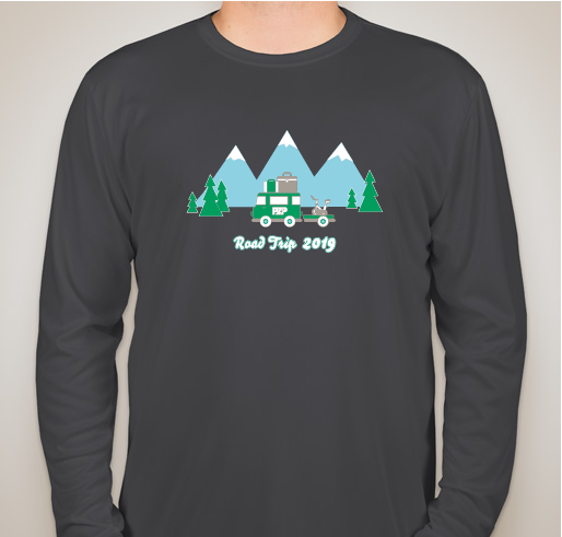 PZP Road Trip Fundraiser - unisex shirt design - front