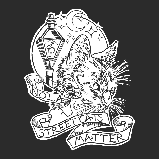 Jenna Marie & NOLA Street Cats Matter! shirt design - zoomed