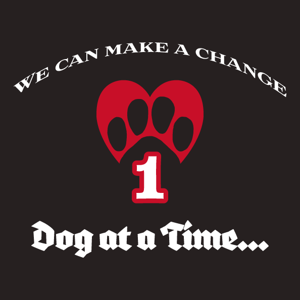 One Dog at a Time ODAAT Pullover Hoodies shirt design - zoomed
