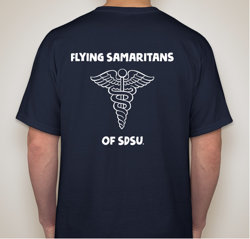 SDSU Flying Samaritans Merchandise Fundraiser - unisex shirt design - back