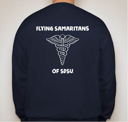 SDSU Flying Samaritans Merchandise Fundraiser - unisex shirt design - back