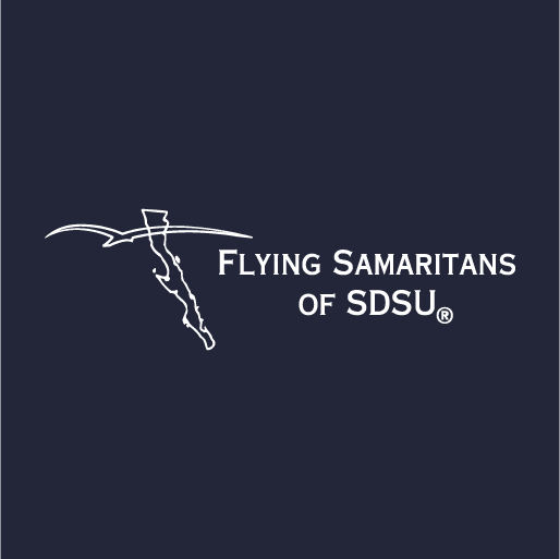 SDSU Flying Samaritans Merchandise shirt design - zoomed