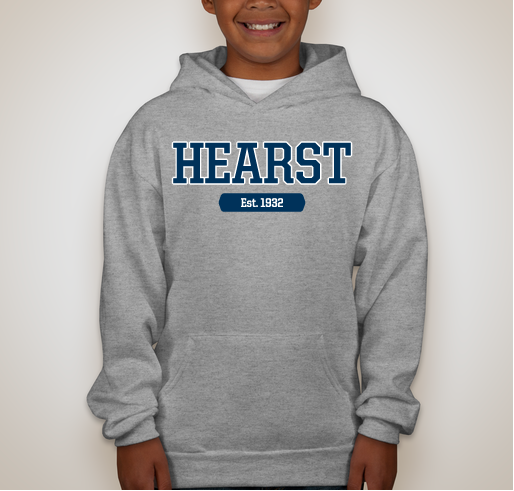 Hearst College Sweatshirt shirt design - zoomed