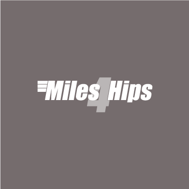 Miles4Hips Winter 2019 "Hoodies for Hippies" Fundraiser shirt design - zoomed