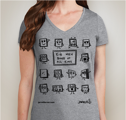Kids Need Books - Winter Edition! Fundraiser - unisex shirt design - small