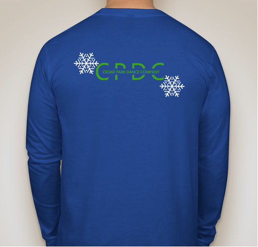 CPDC Holiday Shirt 2019 Fundraiser - unisex shirt design - back