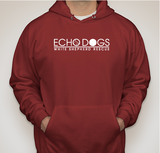Echo Dogs White Shepherd Rescue Fundraiser - unisex shirt design - front