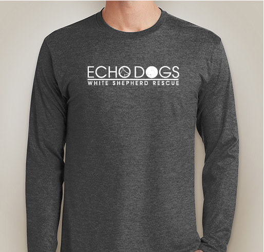 Echo Dogs White Shepherd Rescue Fundraiser - unisex shirt design - front