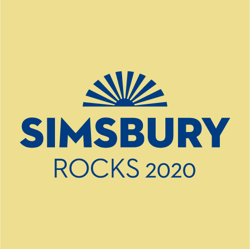 Simsbury Rocks 2020 T-Shirt shirt design - zoomed