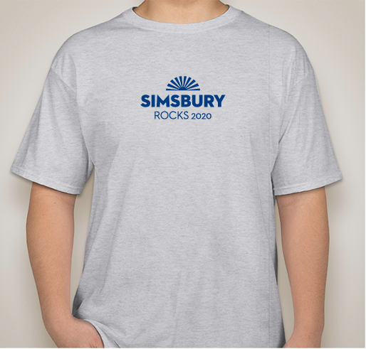 Simsbury Rocks 2020 T-Shirt Fundraiser - unisex shirt design - front