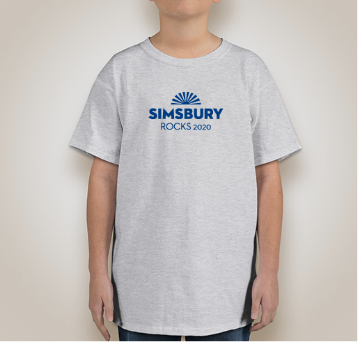 Simsbury Rocks 2020 T-Shirt Fundraiser - unisex shirt design - front