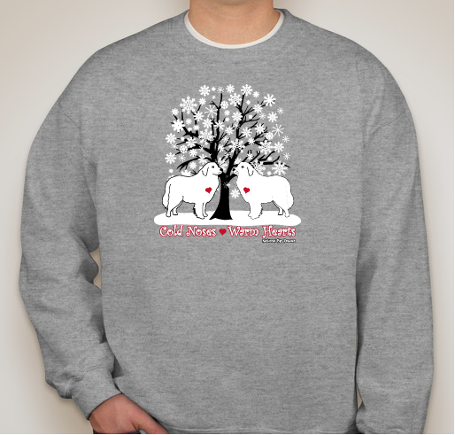 NGPR Cold Noses Winter Fundraiser Fundraiser - unisex shirt design - front