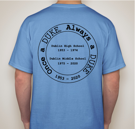 DMS Life-Skills Classroom Fundraiser - unisex shirt design - back
