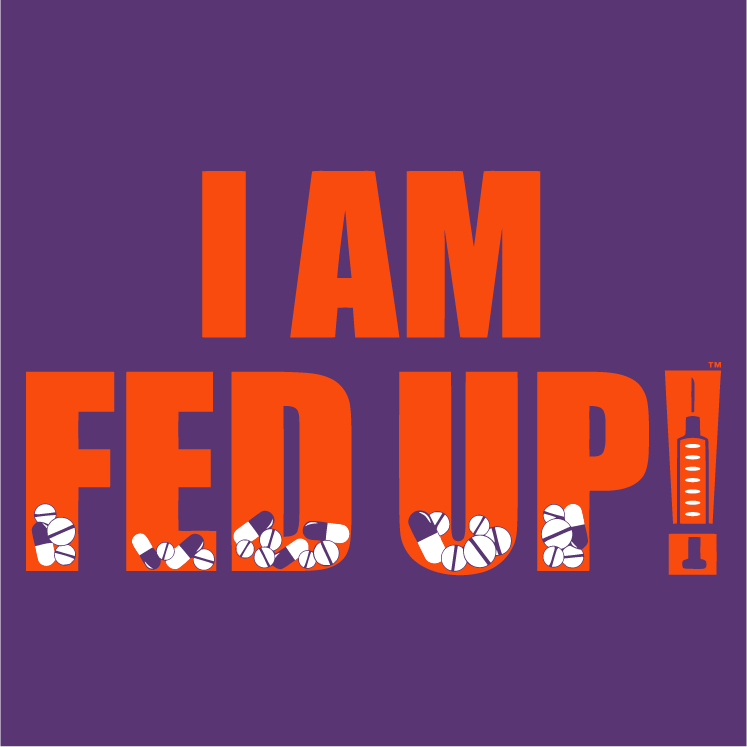 Are you FED UP! with the opioid epidemic? shirt design - zoomed