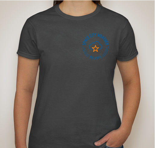 Space City Weather 2019 fundraiser — September survivor t-shirt Fundraiser - unisex shirt design - front