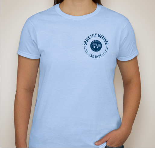 Space City Weather 2019 fundraiser — Apollo t-shirt Fundraiser - unisex shirt design - front