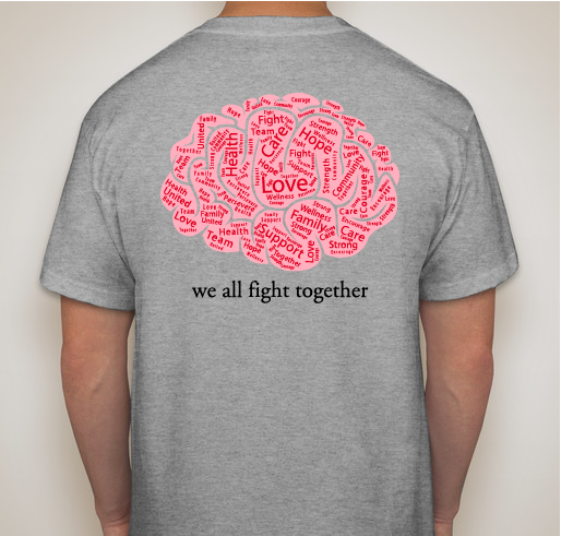 Join the fight and help support Josiah Fundraiser - unisex shirt design - back