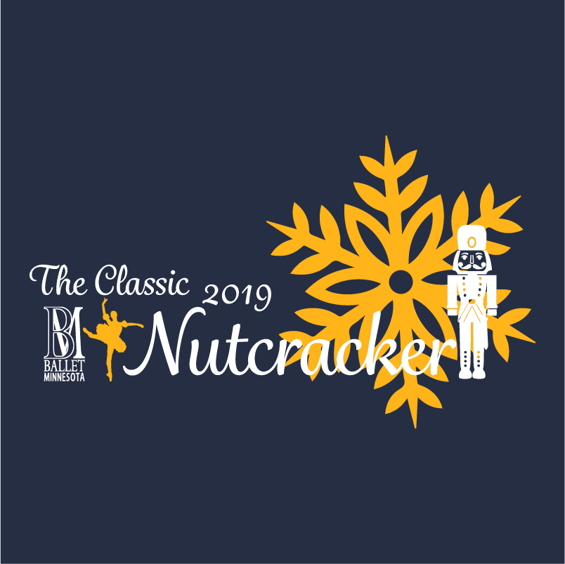 Ballet Minnesota Nutcracker 2019 shirt design - zoomed
