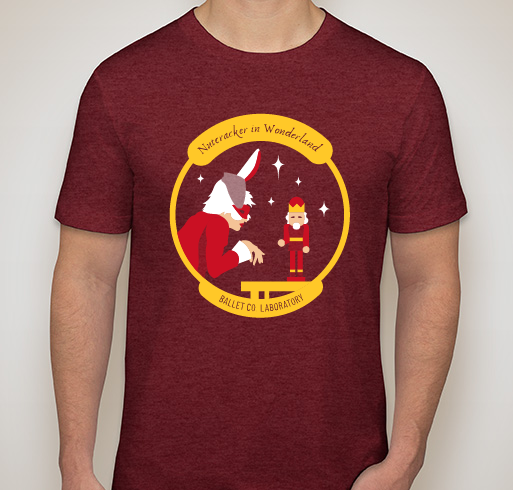 Nutcracker in Wonderland 2019 Cast Shirts Fundraiser - unisex shirt design - front