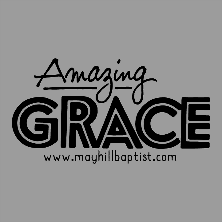 This is Amazing Grace shirt design - zoomed