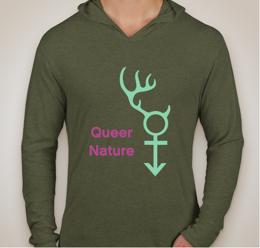 Support Queer Nature Fundraiser - unisex shirt design - front