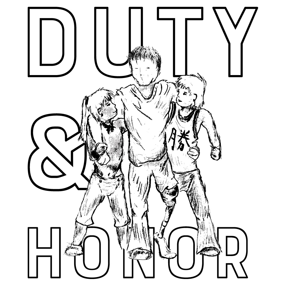 Raising Donations For Wounded Veterans By Manga Author & His Characters shirt design - zoomed