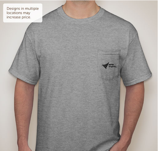 Virginia Physical Therapy Association Student SIG Fundraiser Fundraiser - unisex shirt design - front