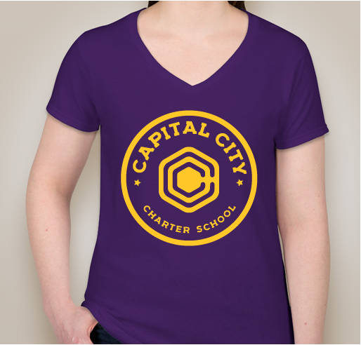 Capital City Charter School Fundraiser - unisex shirt design - front