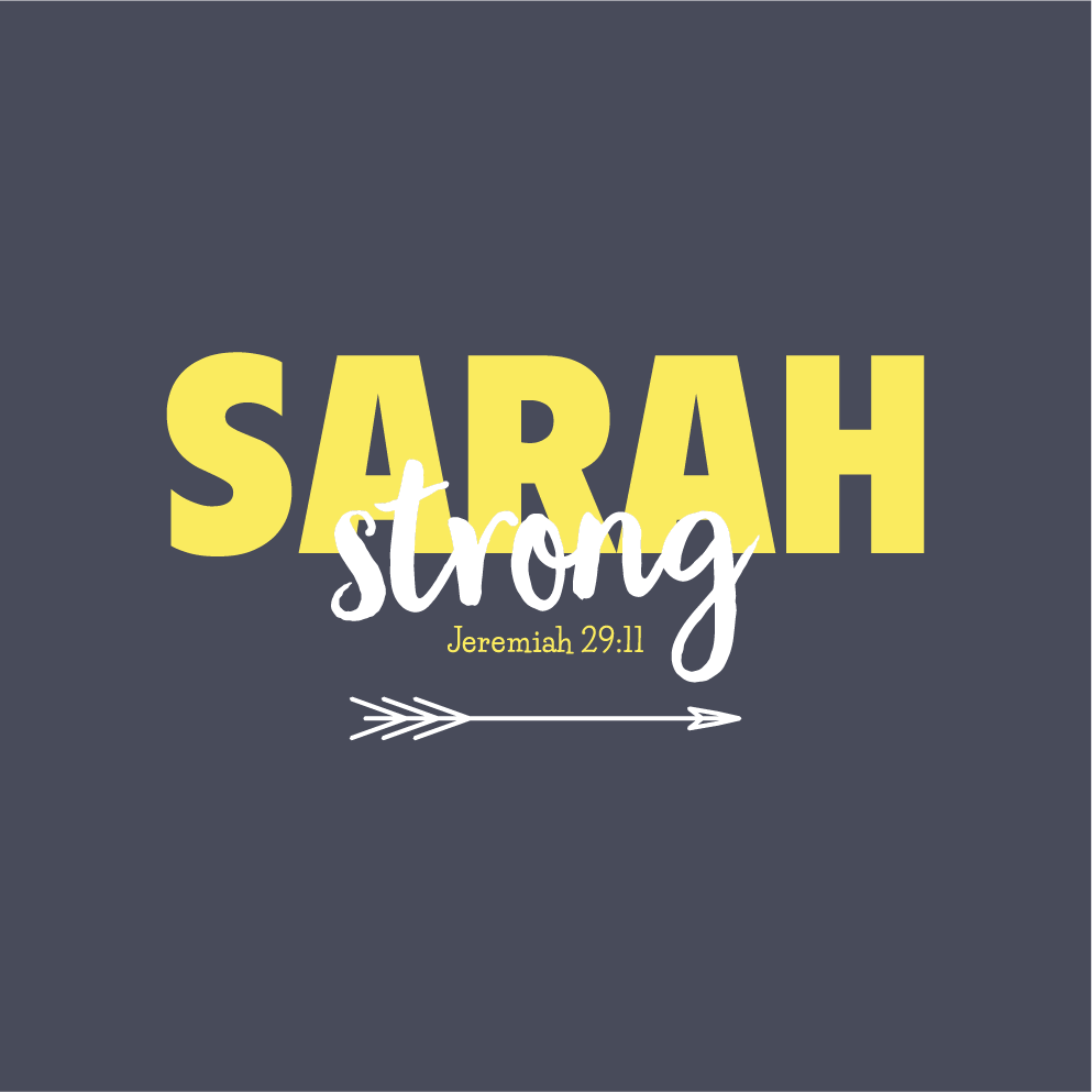 Sarah Taylor Strong shirt design - zoomed