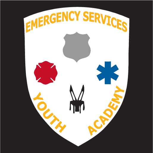 Emergency Services Youth Academy shirt design - zoomed