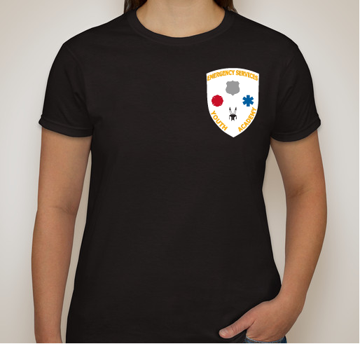 Emergency Services Youth Academy Fundraiser - unisex shirt design - front
