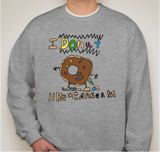 Donuts and Cheese Pizza Fundraiser - unisex shirt design - front