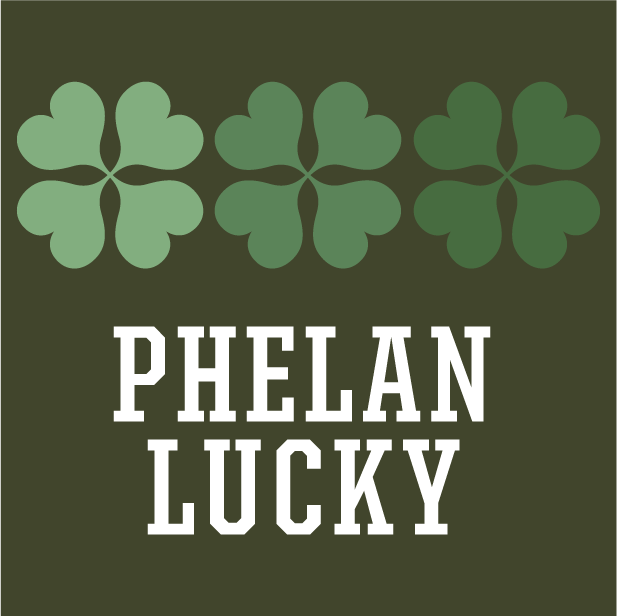 Phelan Lucky 2020 - Specialty shirt design - zoomed