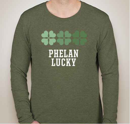 Phelan Lucky 2020 - Specialty Fundraiser - unisex shirt design - front