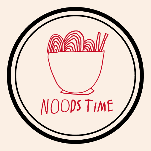 It's (noods) time for Fundraising! shirt design - zoomed