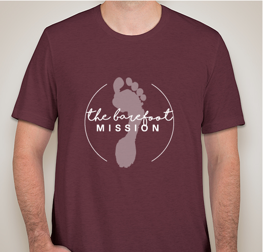 Wear Barefoot! Fundraiser - unisex shirt design - front