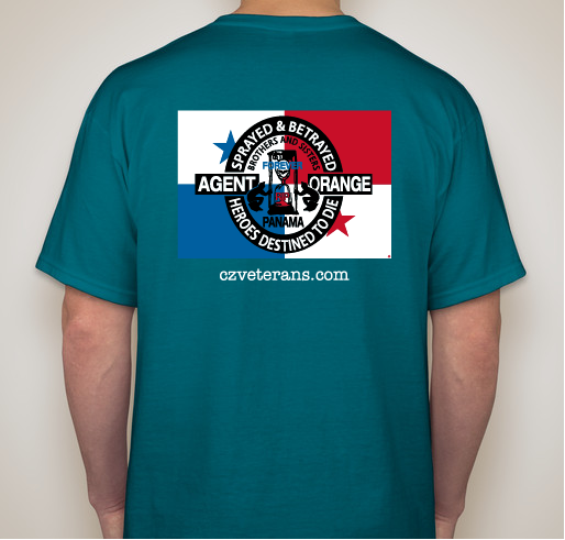 Agent Orange Awareness for Panama Veterans Fundraiser - unisex shirt design - front