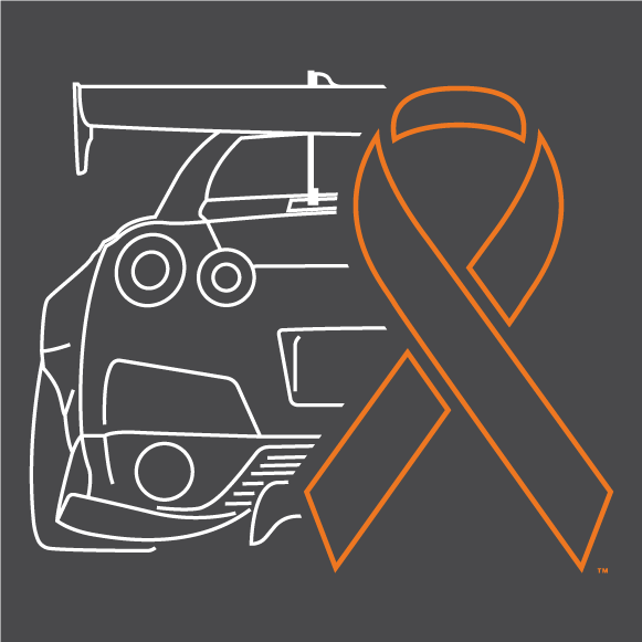 Built to Drive, Driven To Cure - Ribbon shirt design - zoomed