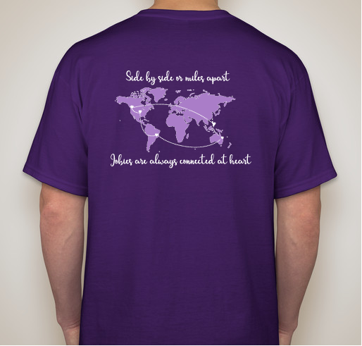 Job's Daughters International 100th Anniversary Holiday Fundraiser - unisex shirt design - back