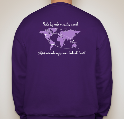 Job's Daughters International 100th Anniversary Holiday Fundraiser - unisex shirt design - back