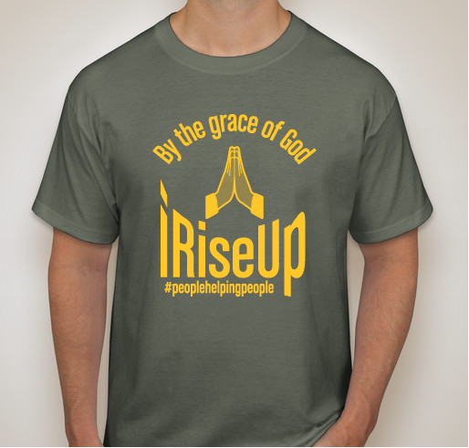 iRiseUp Fundraiser - unisex shirt design - front
