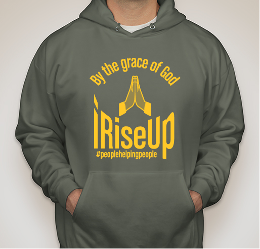 iRiseUp Fundraiser - unisex shirt design - front