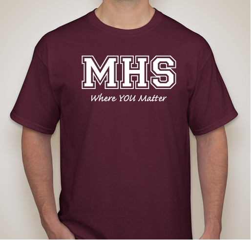 MHS ASB Fundraiser - unisex shirt design - front