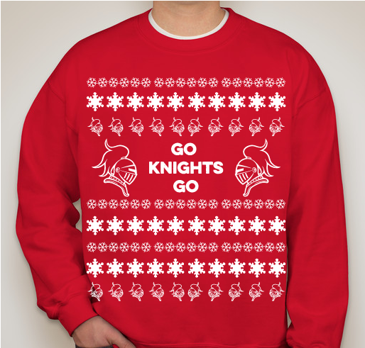 Otsego Knights Ugly Sweater Fundraiser - unisex shirt design - front