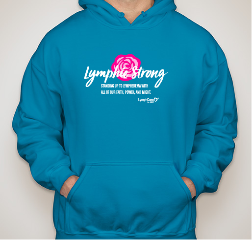 Lymphie Strong Inspiration Group for Lymphedema Fundraiser - unisex shirt design - small