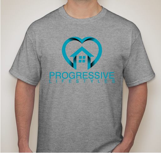 Year End Fundraiser - Progressive Lifestyles Fundraiser - unisex shirt design - front