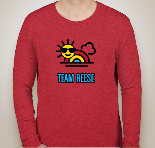 Join Team Reese! Fundraiser - unisex shirt design - front