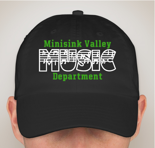 Support the 8th Grade Music Department ( Hats) Fundraiser - unisex shirt design - front